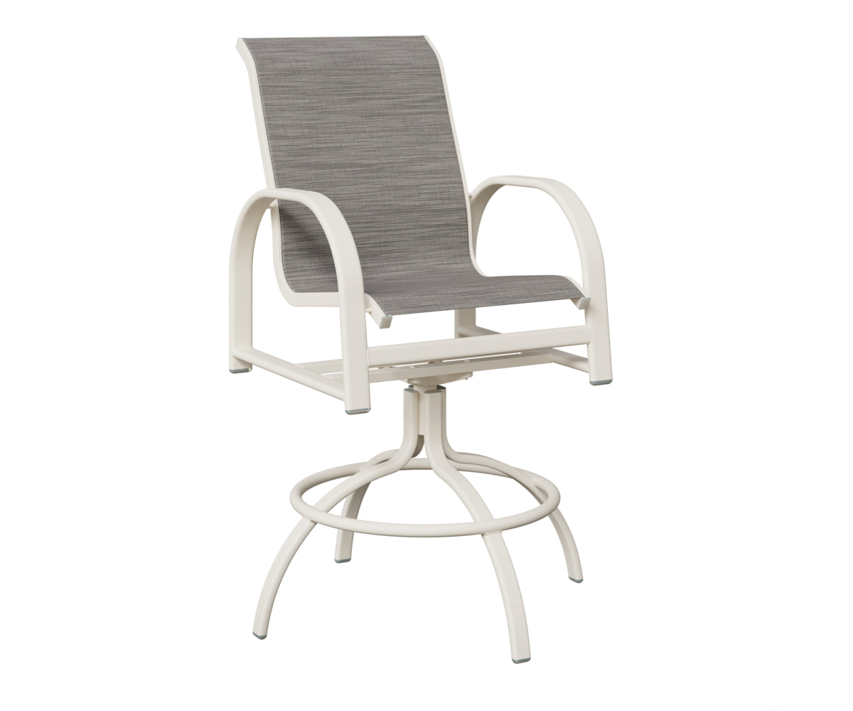 Murphy Sling Swivel Bar Chair