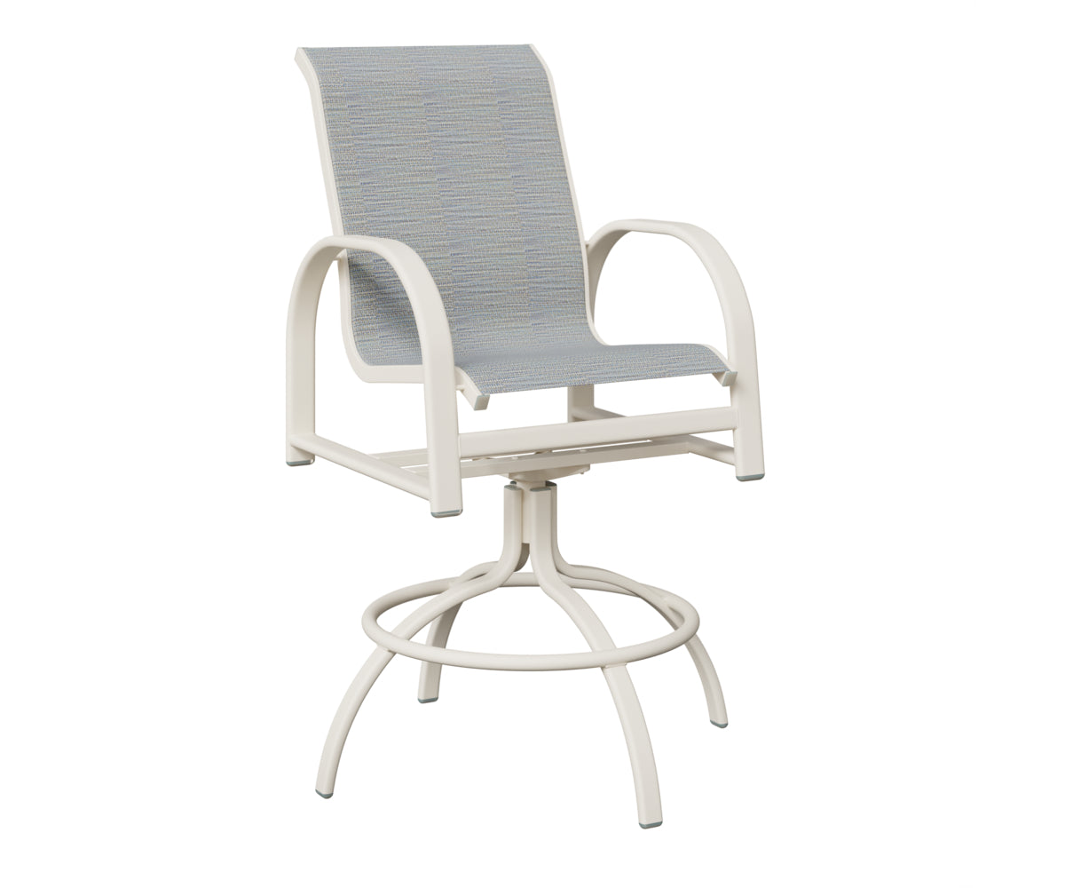 Murphy Sling Swivel Bar Chair