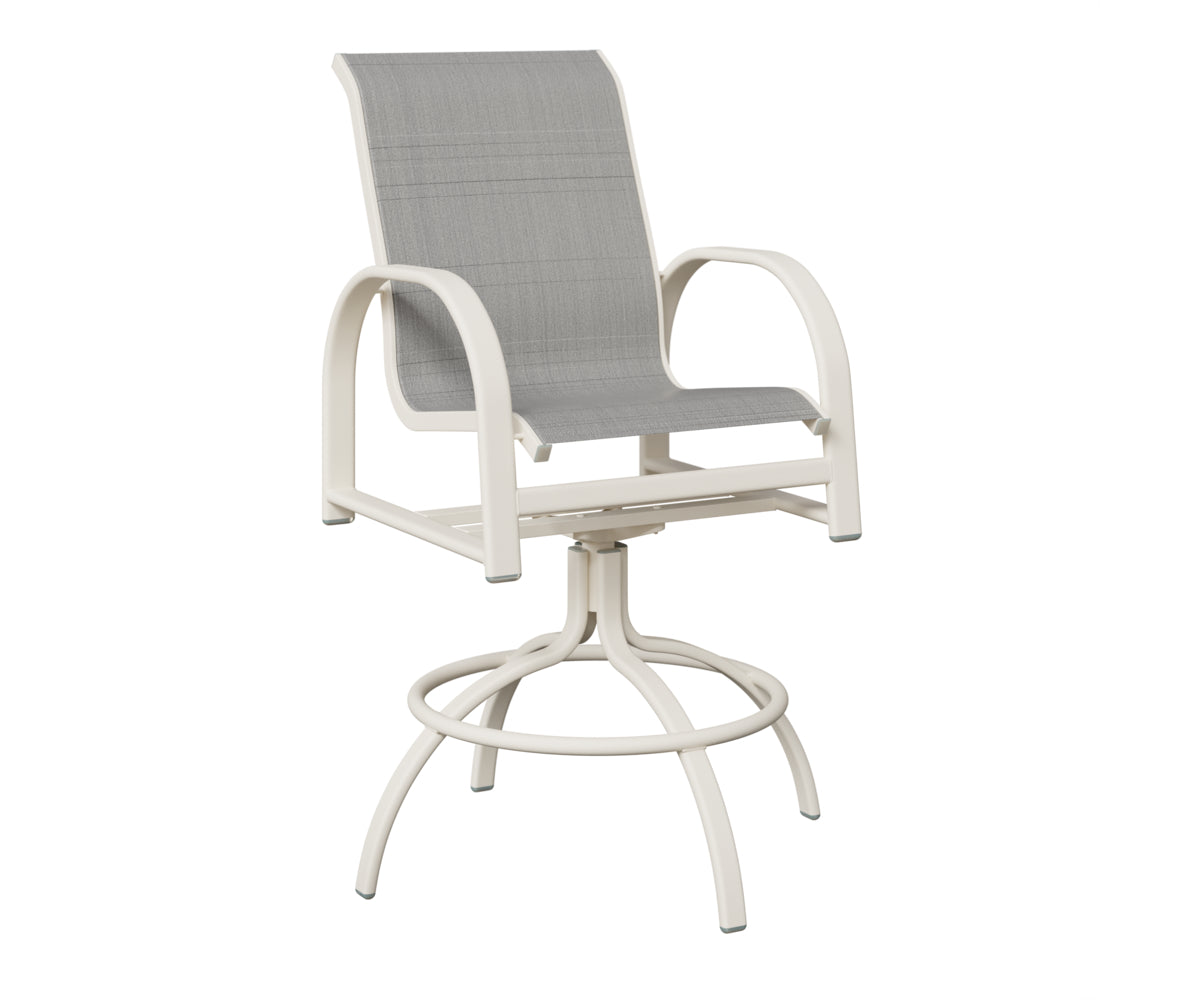 Murphy Sling Swivel Bar Chair
