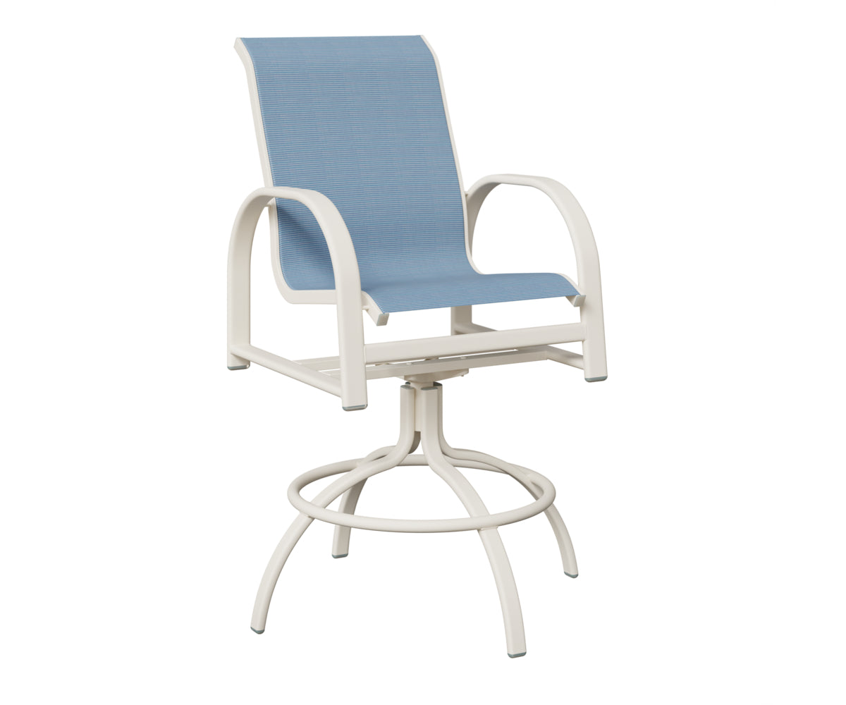 Murphy Sling Swivel Bar Chair