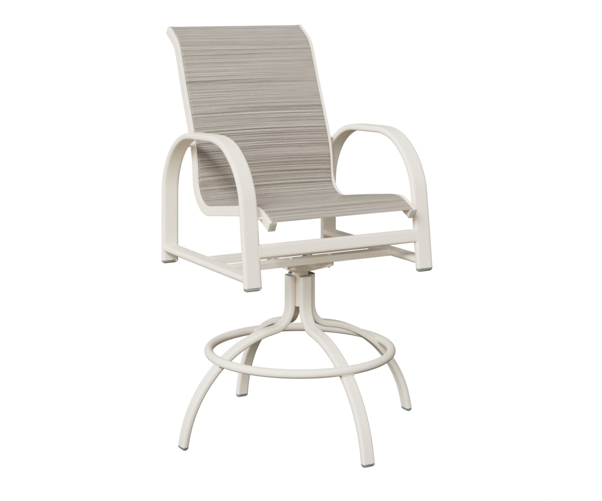 Murphy Sling Swivel Bar Chair