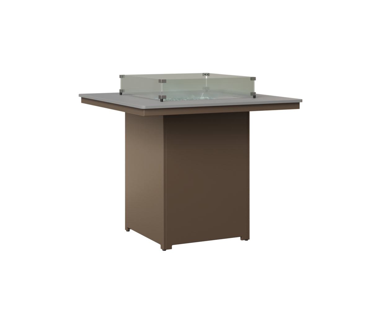 Numa 47" Square Fire Pit - Bar Height