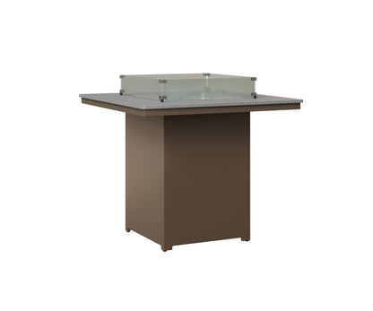 Numa 47" Square Fire Pit - Bar Height