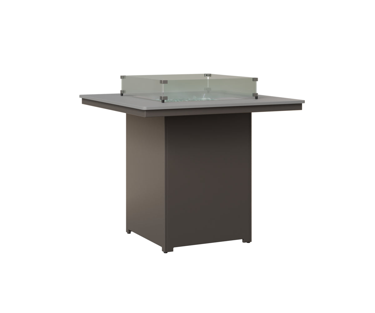 Numa 47" Square Fire Pit - Bar Height