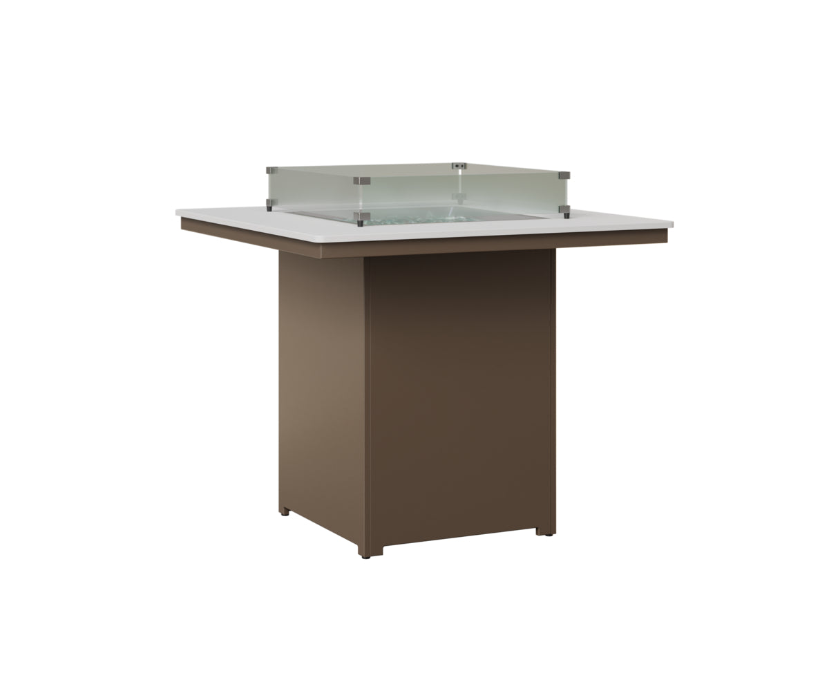 Numa 47" Square Fire Pit - Bar Height