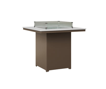 Numa 47" Square Fire Pit - Bar Height