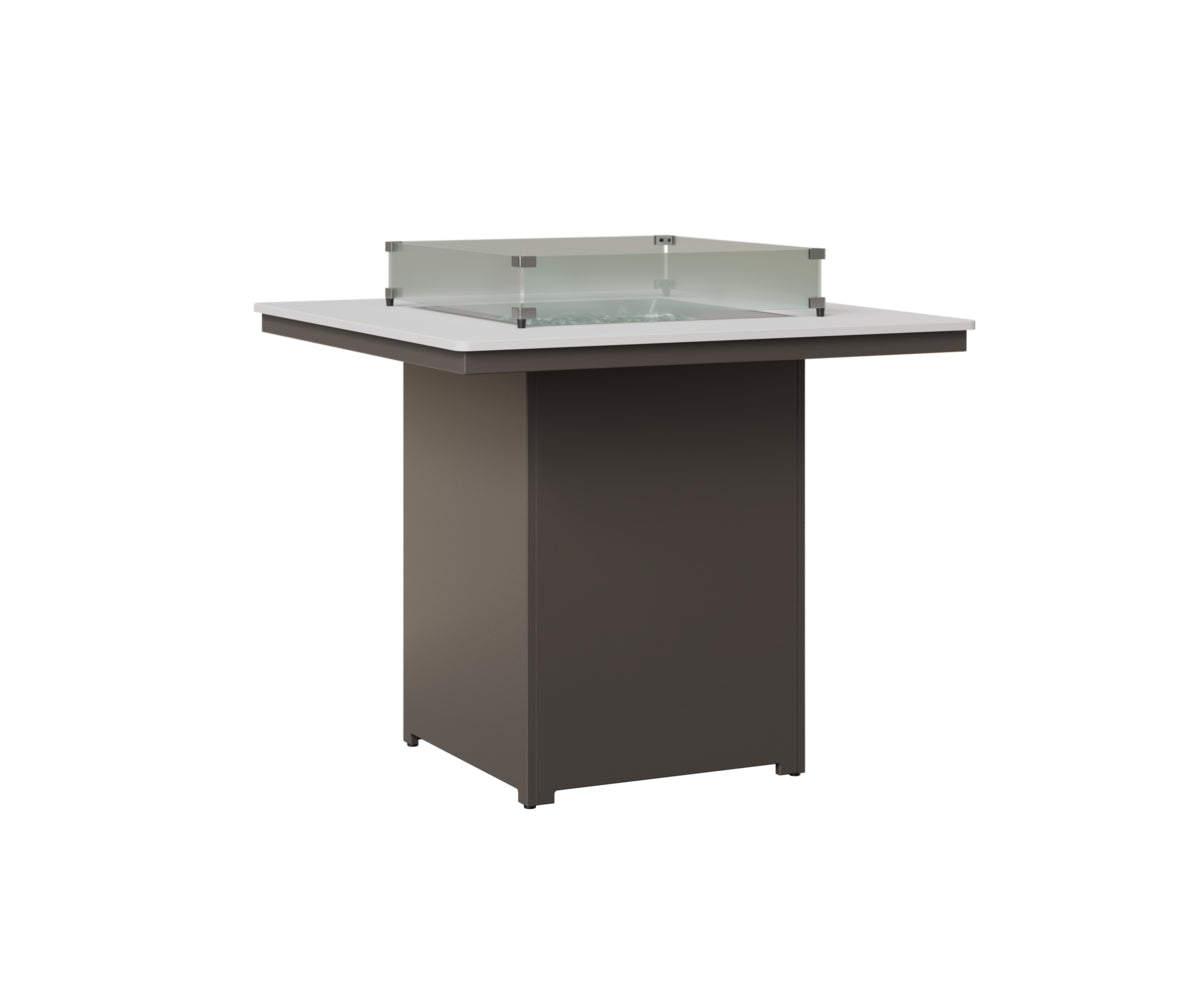 Numa 47" Square Fire Pit - Bar Height