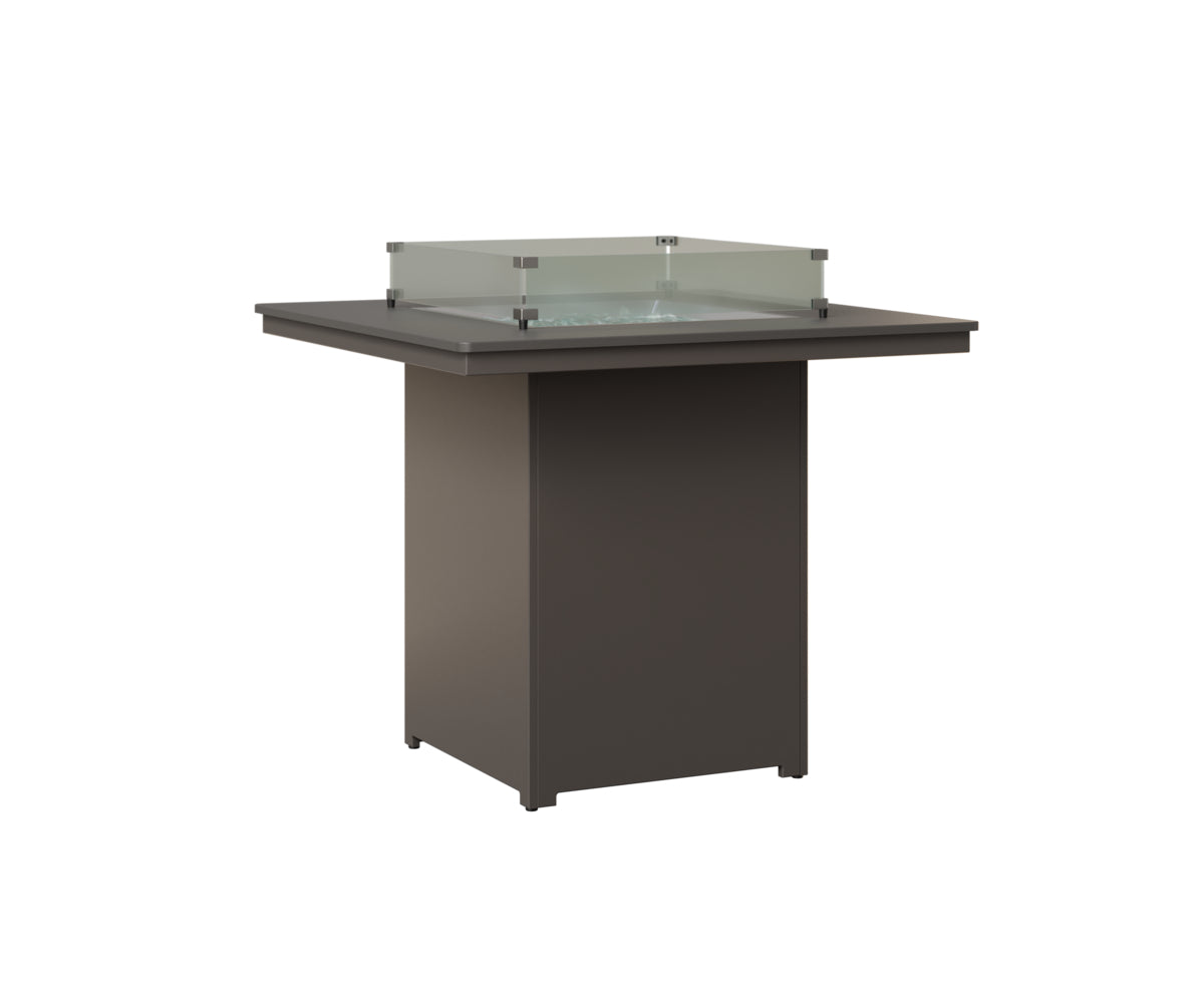 Numa 47" Square Fire Pit - Bar Height