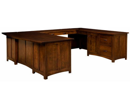 SFC Amish Oakwood U Desk