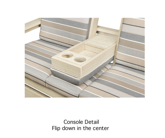 Brooklyn Lounge Glider with Console