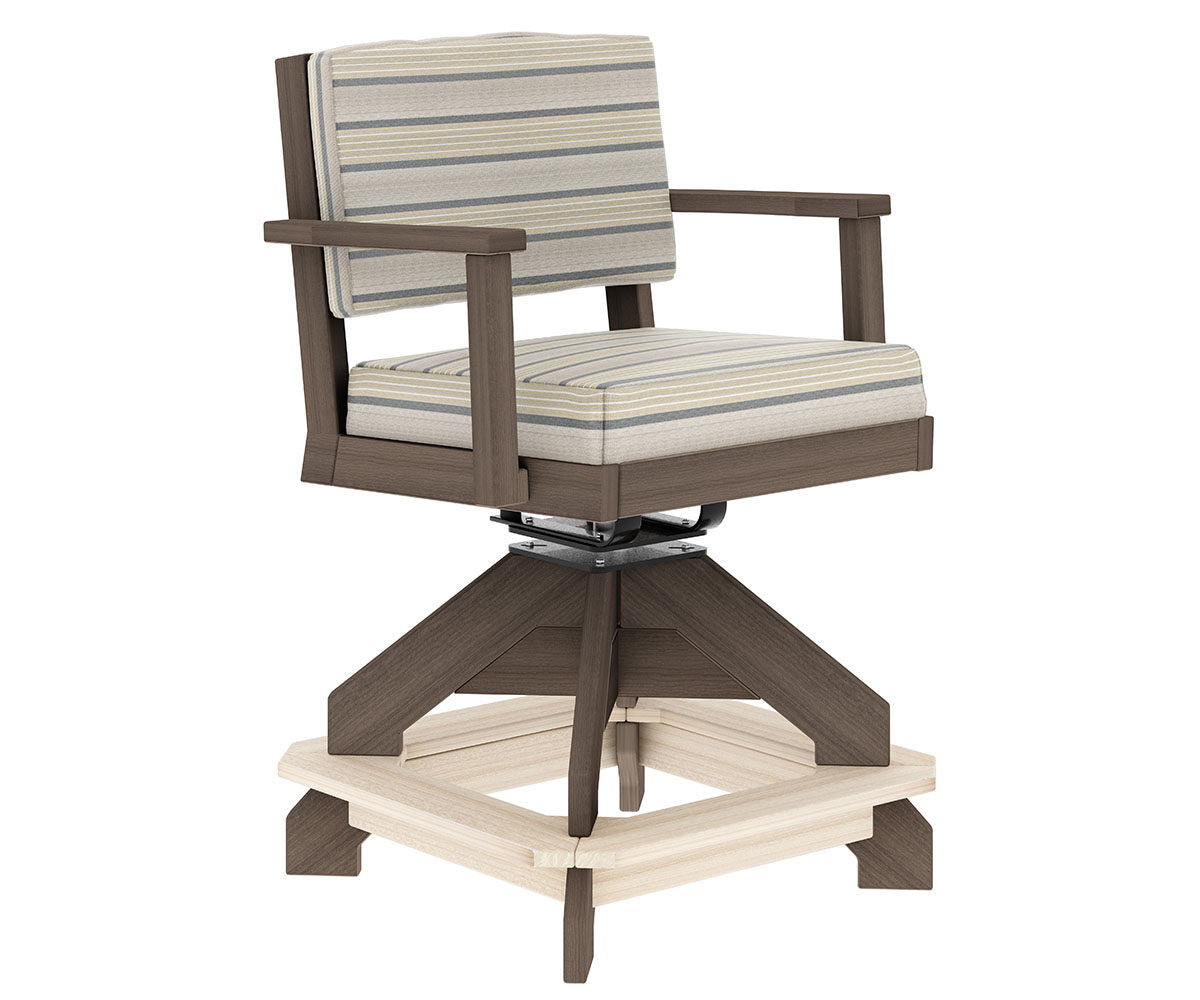 Bellaire Swivel Spring Counter Chair