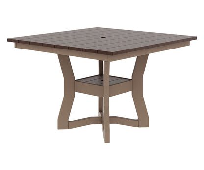 Bellaire 44" Square Table Dining Height