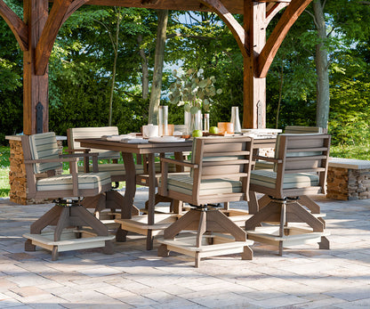 Bellaire Swivel Spring Counter Chair