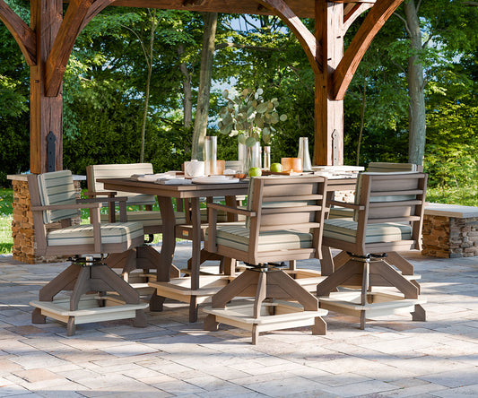 Bellaire Swivel Spring Bar Chair