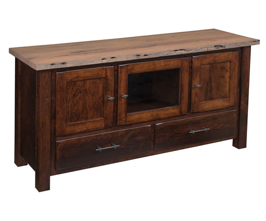 SFC Amish Reclaimed Barn Wood TV Stand