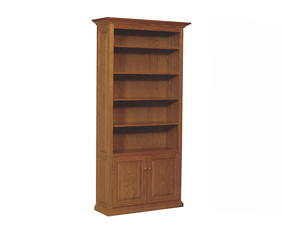 SFC Amish 48" Raised Panel Bookcase