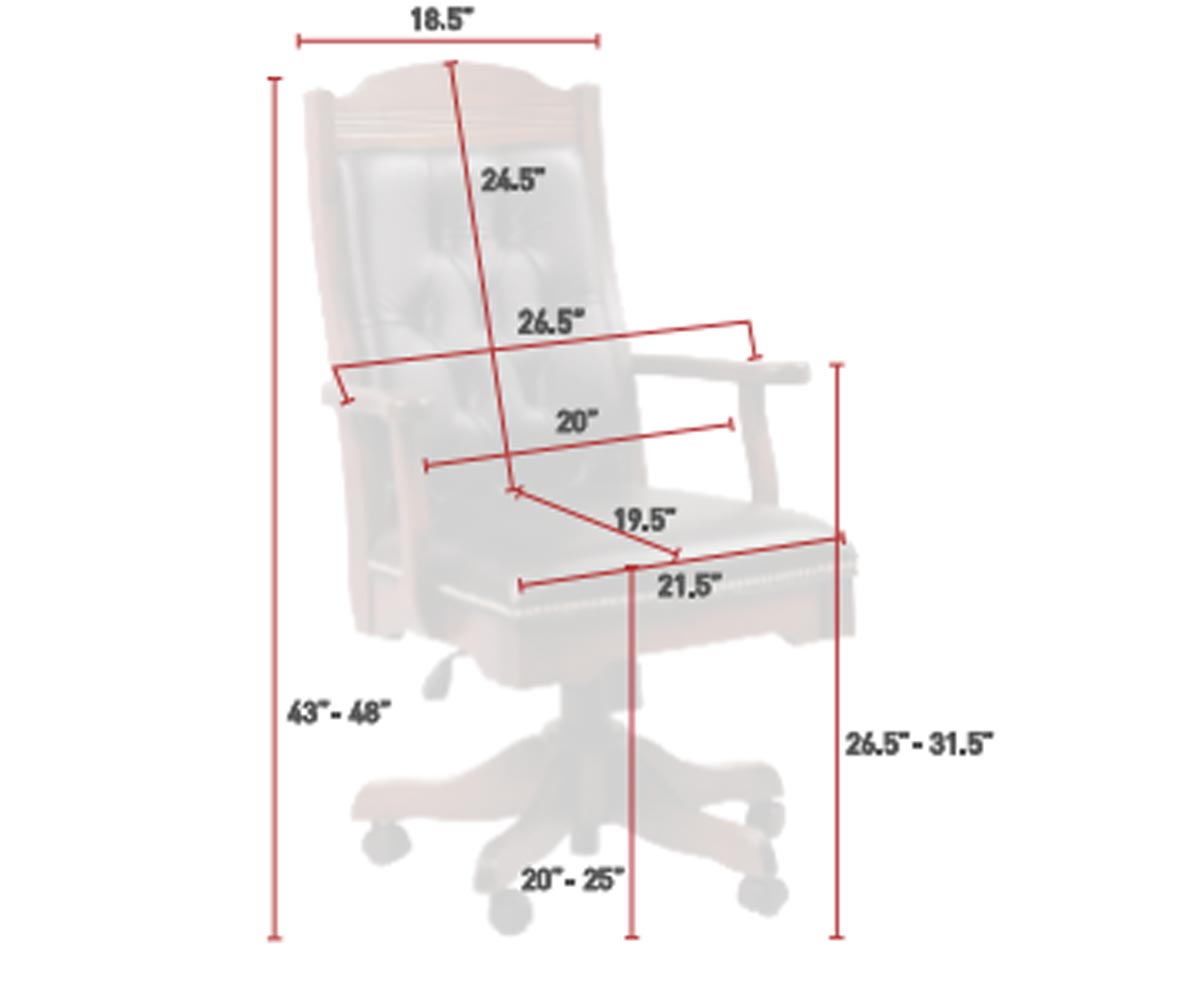 SFC Amish Star Executive Arm Chair