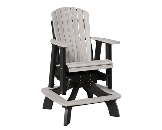 2' Comfort Back Swivel Glider Bar Height