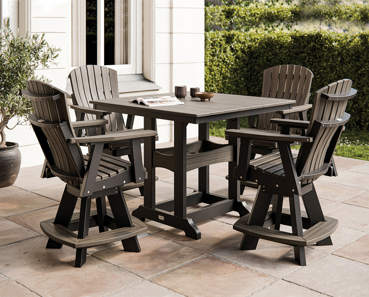 44" Classic Square Table Bar Height