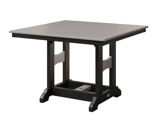 44" Classic Square Table Dining Height