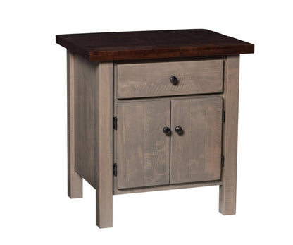 SFC Amish Sawyer Wood Nightstand
