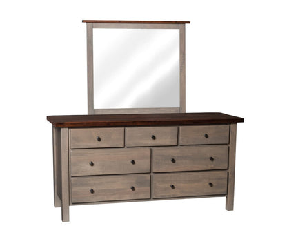 SFC Amish Sawyer Wood Mirror