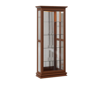 SFC Amish Sliding Door Picture Frame Curio Cabinet