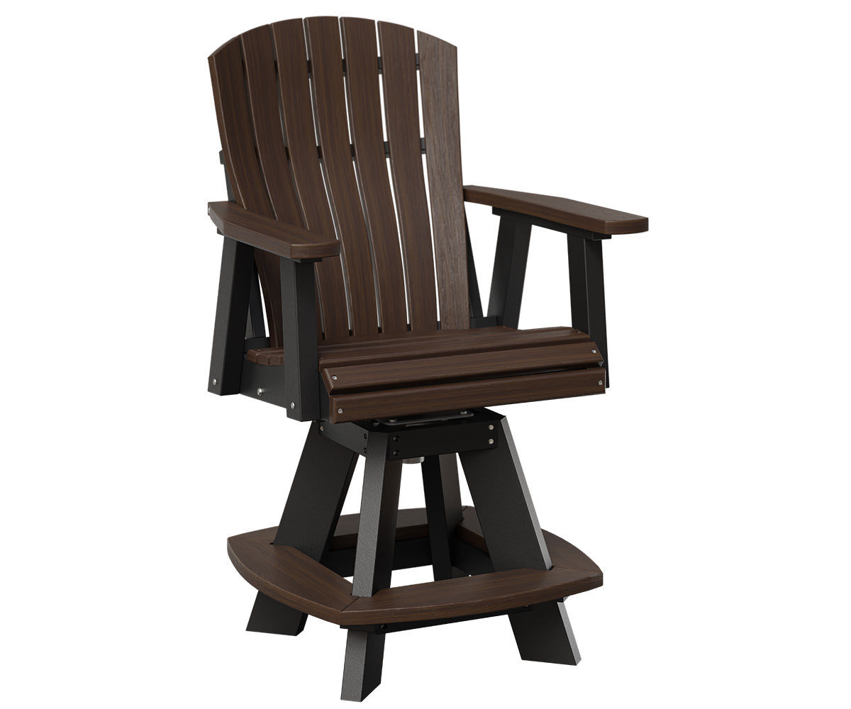 Comfort Back Swivel Chair Counter Height