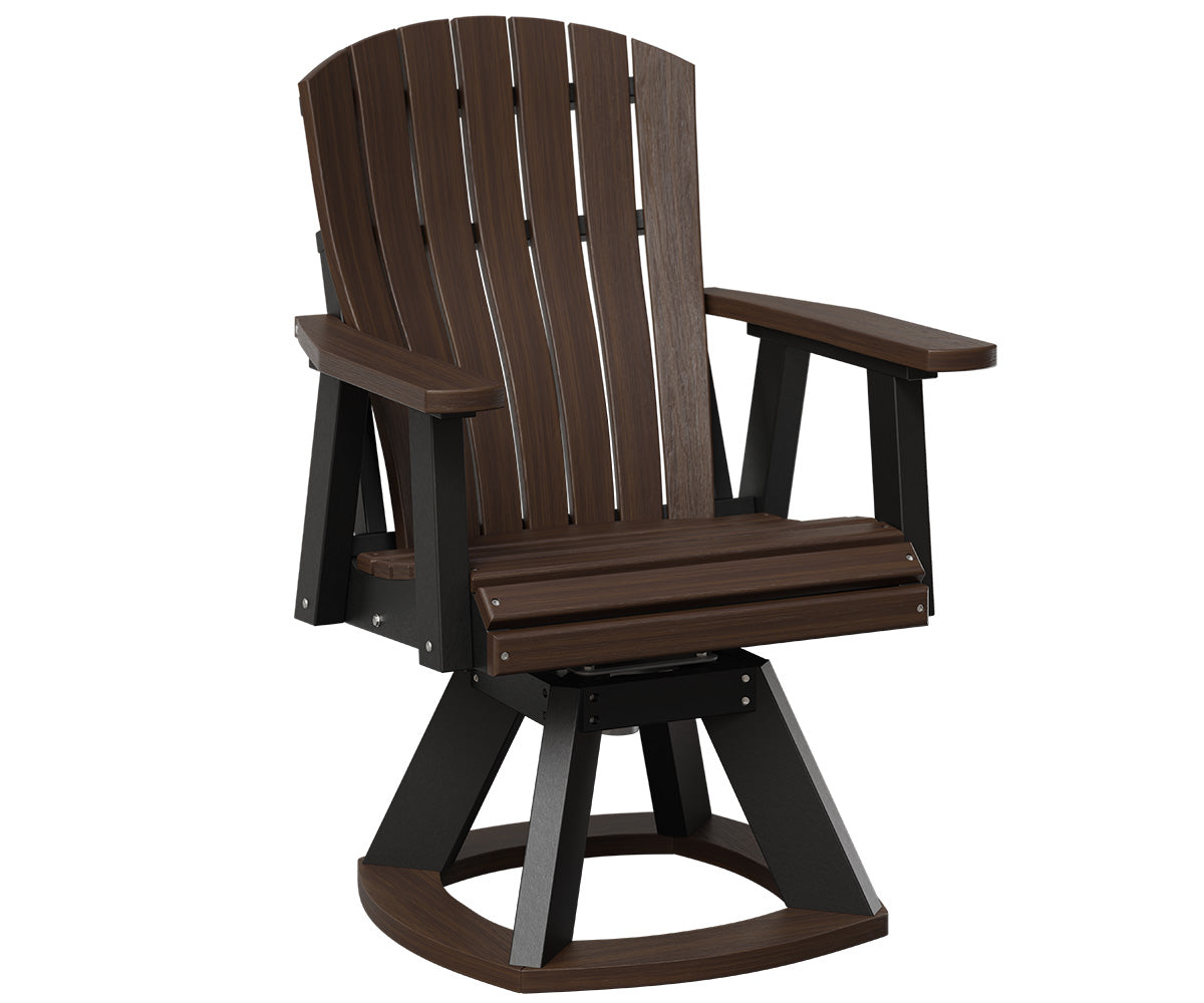 Comfort Back Swivel Chair Dining Height