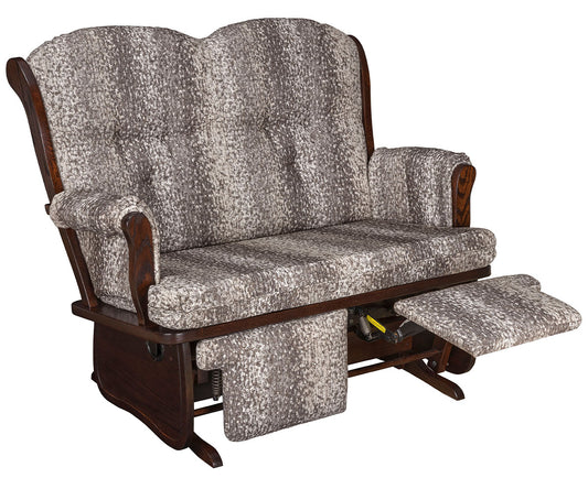 SFC Amish Swanback Loveseat Glider