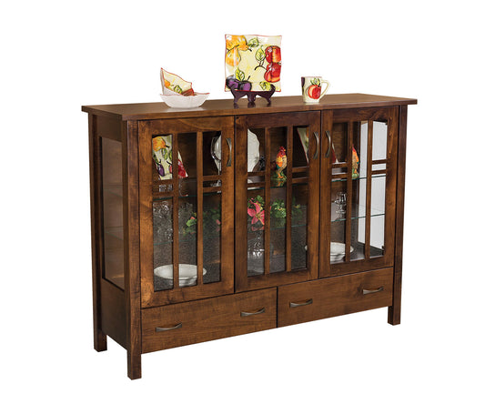 SFC Amish Acadia Curio Cabinet