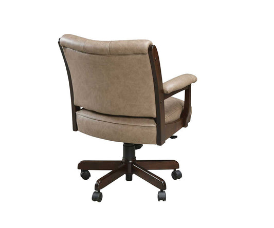 SFC Amish Edelweiss Tufted Desk Arm Chair