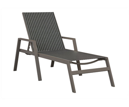 Vida Sling Chaise Lounge With Arms