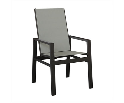 Vida High Back Padded Sling Dining Chair