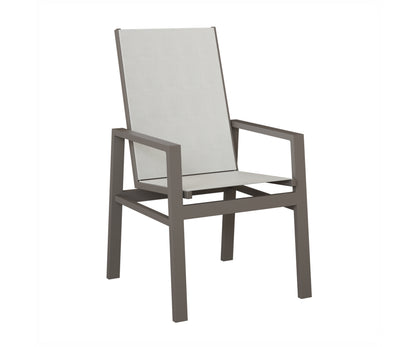 Vida High Back Padded Sling Dining Chair