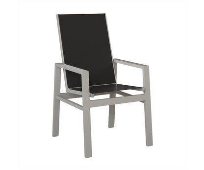 Vida High Back Padded Sling Dining Chair
