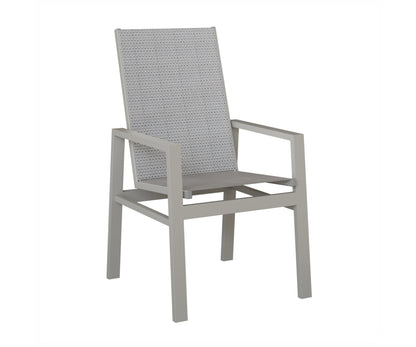 Vida High Back Padded Sling Dining Chair