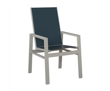 Vida High Back Padded Sling Dining Chair