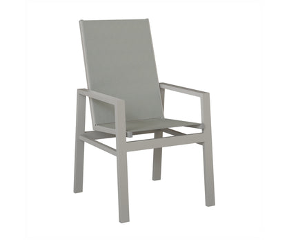 Vida High Back Padded Sling Dining Chair