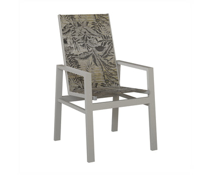 Vida High Back Padded Sling Dining Chair