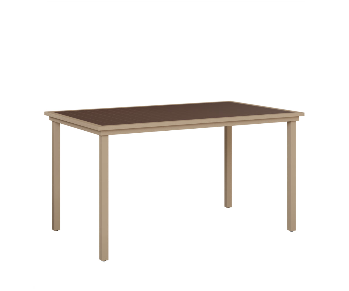 Vida 44" x 73" Poly Bar Table