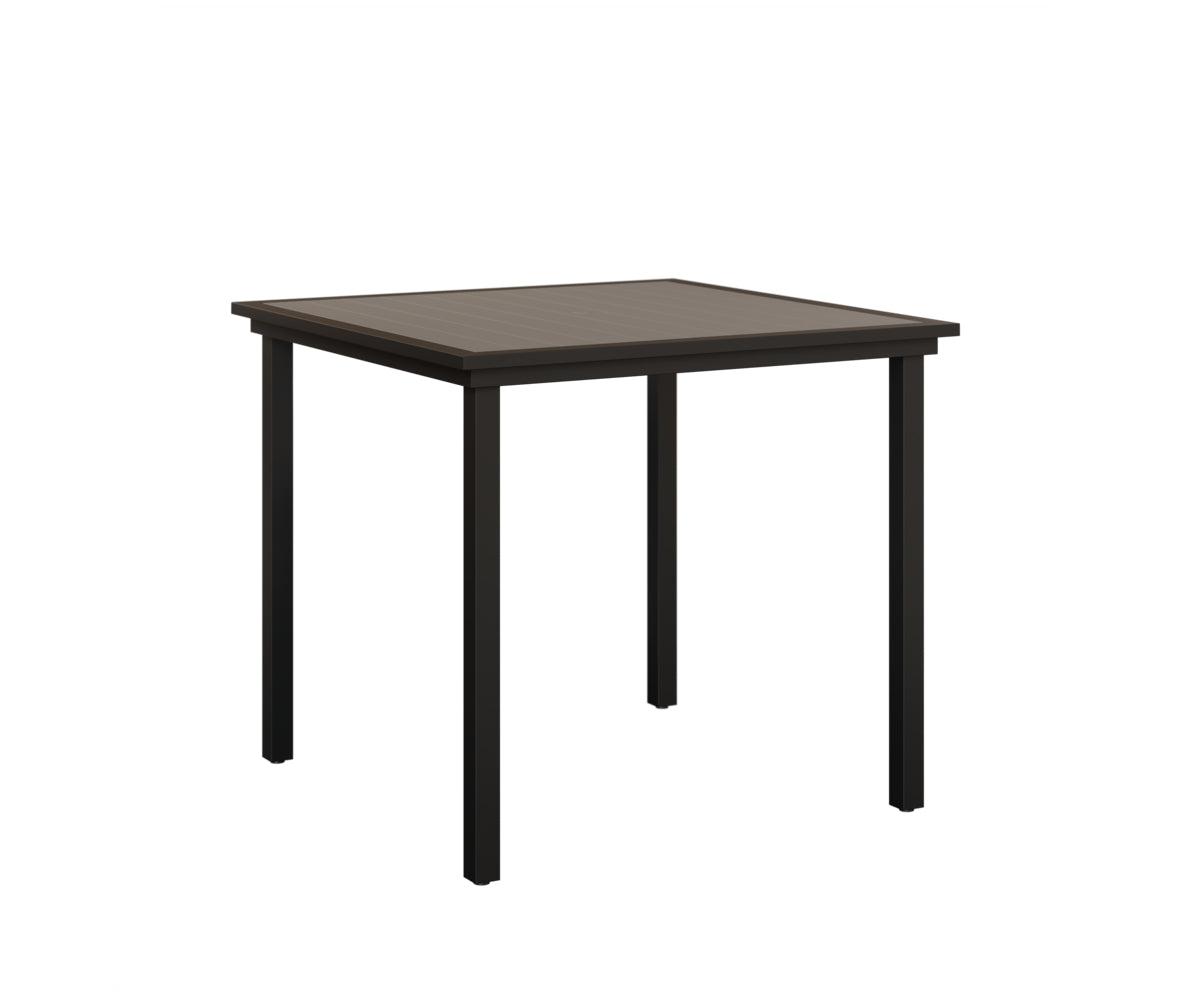 Vida 44" Poly Square Bar Table