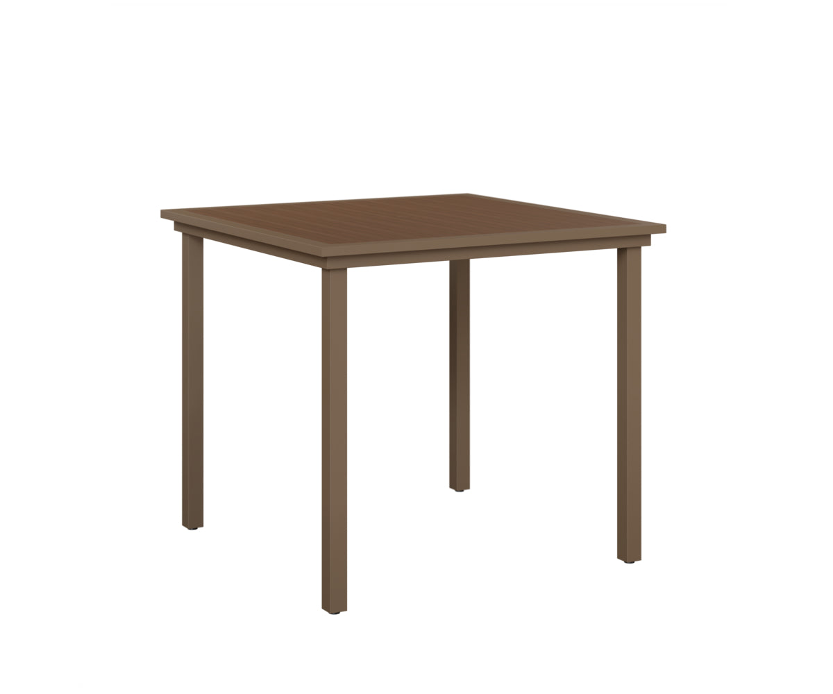 Vida 44" Poly Square Bar Table