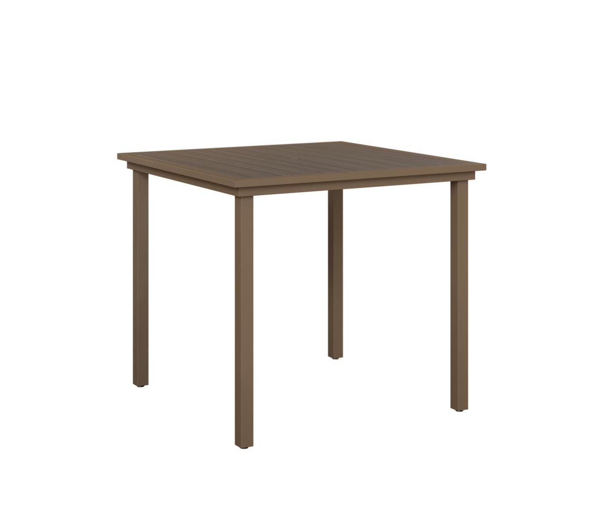 Vida 44" Poly Square Bar Table