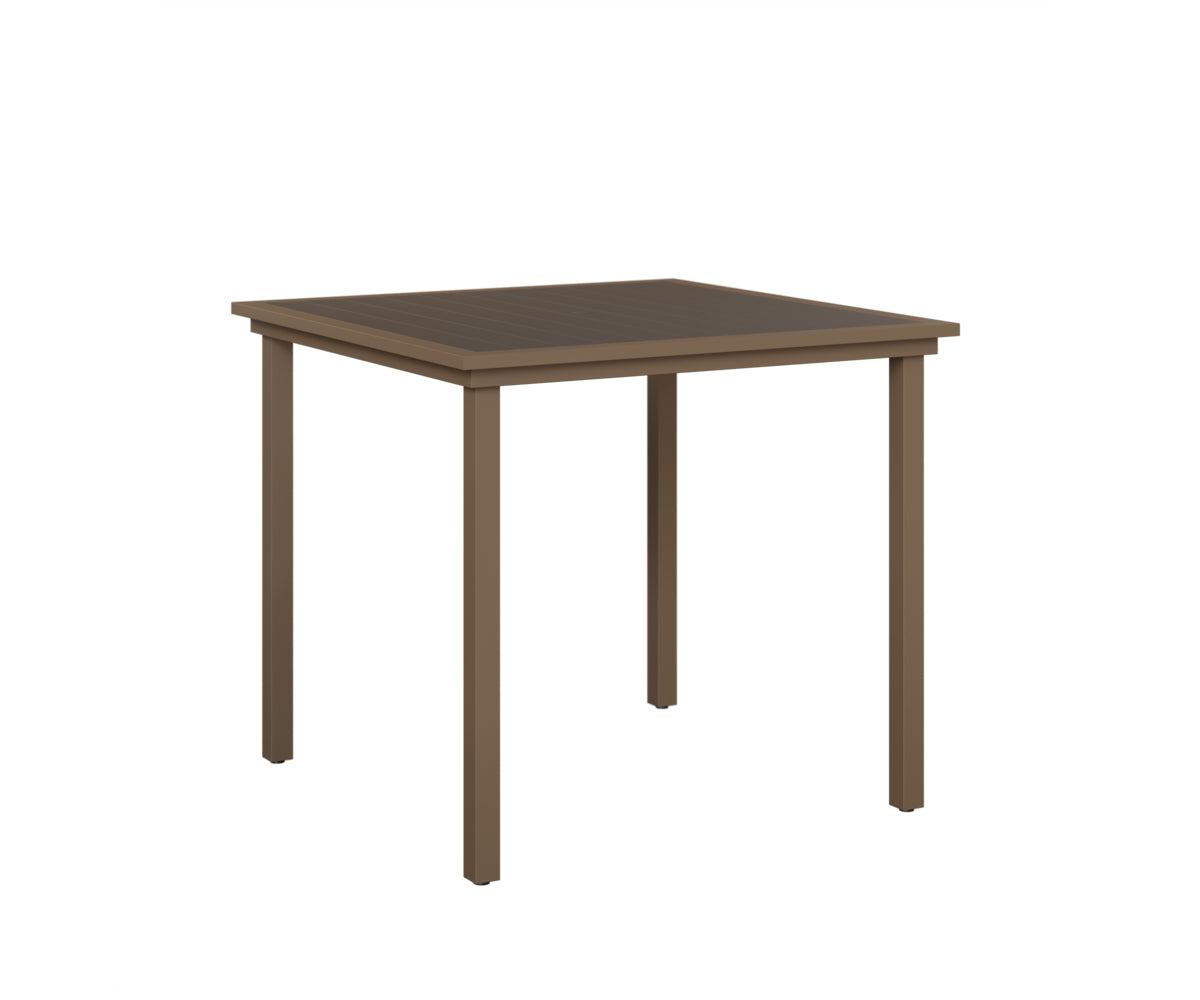 Vida 44" Poly Square Bar Table