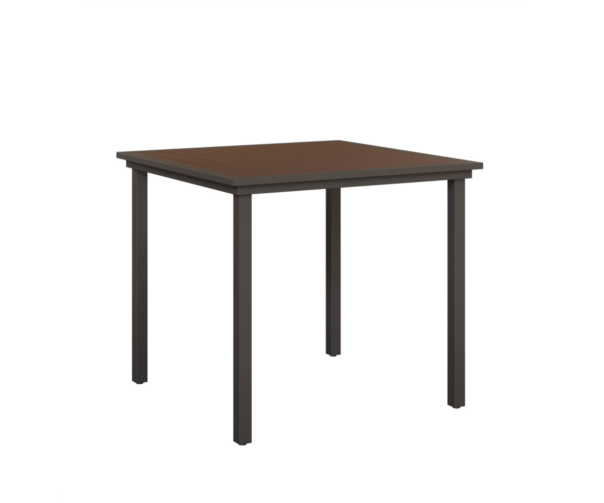 Vida 44" Poly Square Bar Table