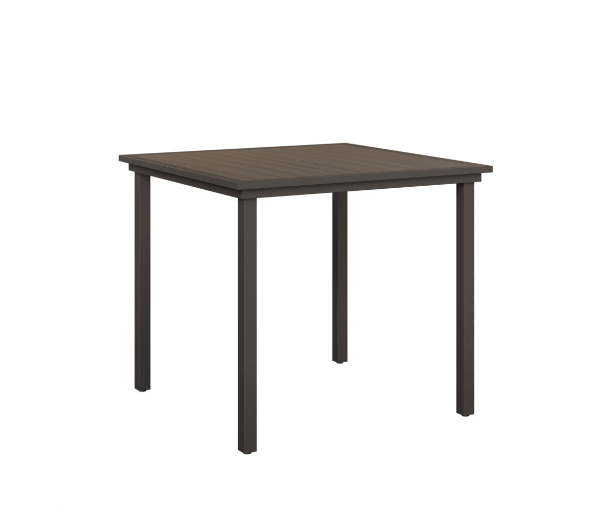 Vida 44" Poly Square Bar Table