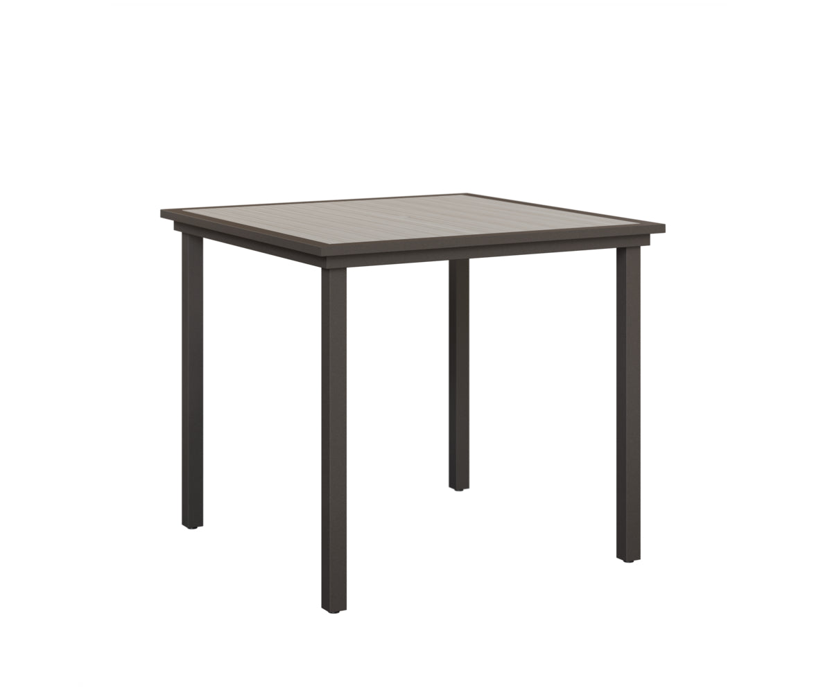 Vida 44" Poly Square Bar Table