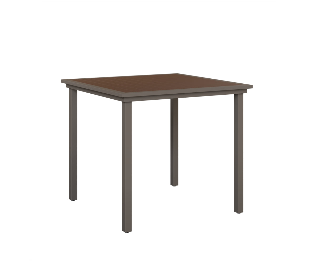 Vida 44" Poly Square Bar Table