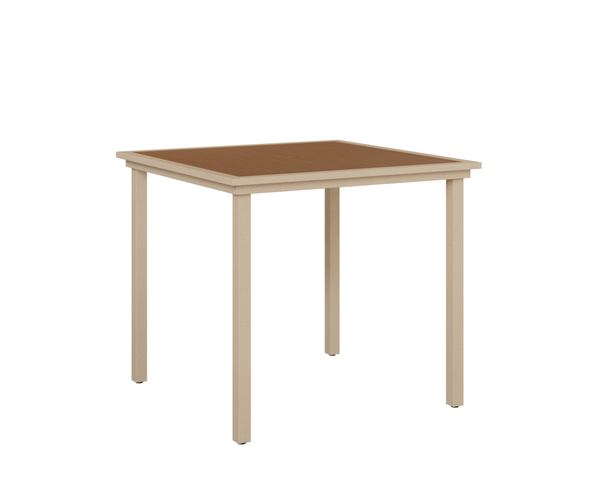 Vida 44" Poly Square Bar Table